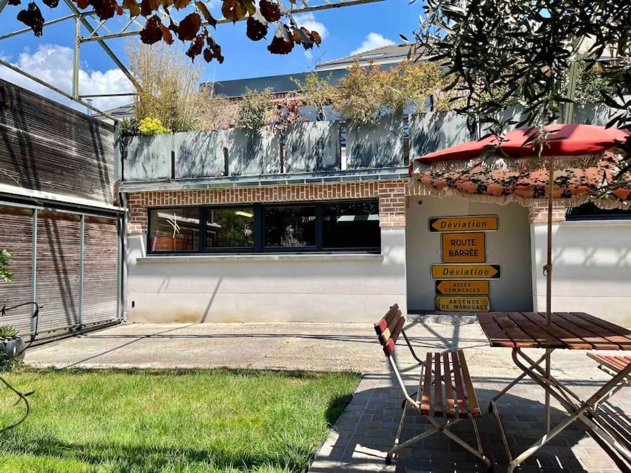 Rare ! Loft Atypique Centre-Ville Parking Jardin Reims Exteriör bild