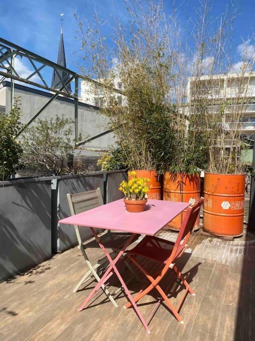 Rare ! Loft Atypique Centre-Ville Parking Jardin Reims Exteriör bild