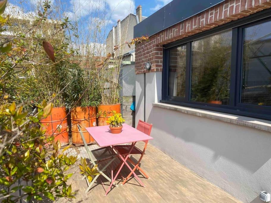 Rare ! Loft Atypique Centre-Ville Parking Jardin Reims Exteriör bild