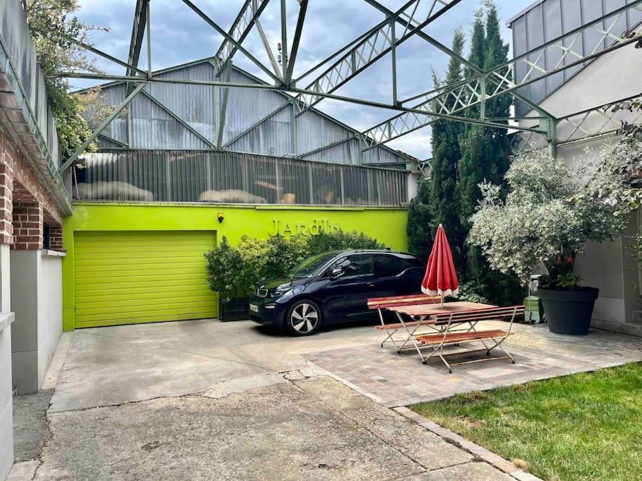 Rare ! Loft Atypique Centre-Ville Parking Jardin Reims Exteriör bild